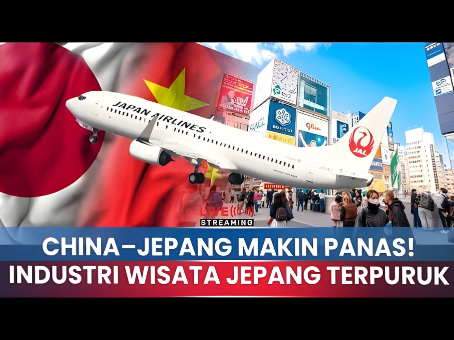 500 Ribu Tiket Pesawat China ke Jepang Batal Imbas Travel Warning